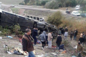 حادثة سير تودي بحياة 11 شخصاً وإصابة 43 آخرين