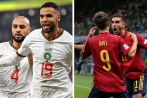 لو ألبسنا لاعبي المنتخب المغربي قميص إسبانيا لرأيتم منتخبا إسبانيا قويا يلعب كرة القدم لو ألبسنا لاعبي المنتخب المغربي قميص إسبانيا لرأيتم منتخبا إسبانيا قويا يلعب كرة القدم