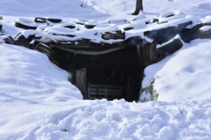 الثلج ونفاذ المؤونة الثلج ونفاذ المؤونة