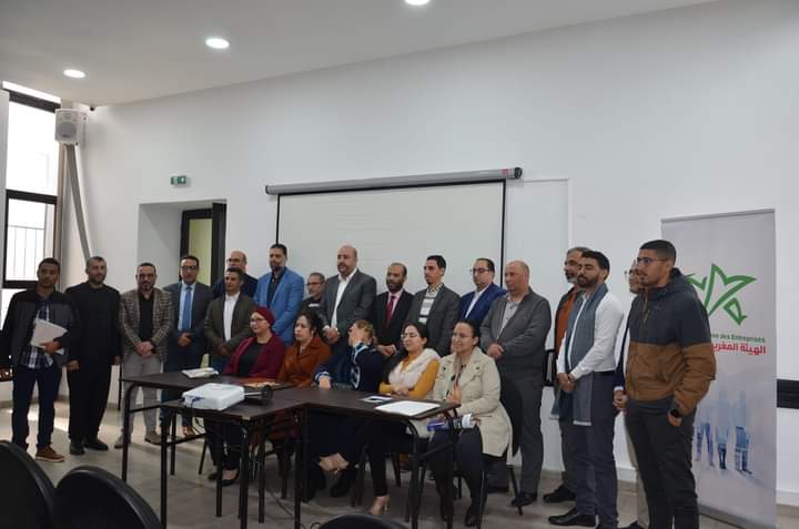 الجمع العام التأسيسي للمكتب الجهوي للهيئة المغربية للمقاولات بجهة الرباط سلا وانتخاب رشيد العمراني