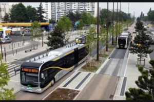 الشروع في تجهيز محطات «الترام باص» بأكادير الشروع في تجهيز محطات «الترام باص» بأكادير