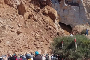 انهيار "مقلع" في خنيفرة انهيار "مقلع" في خنيفرة