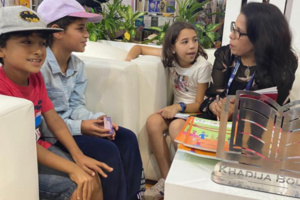 حضور الحكاية بالفرنسية في معرض الكتاب 28 حضور الحكاية بالفرنسية في معرض الكتاب 28