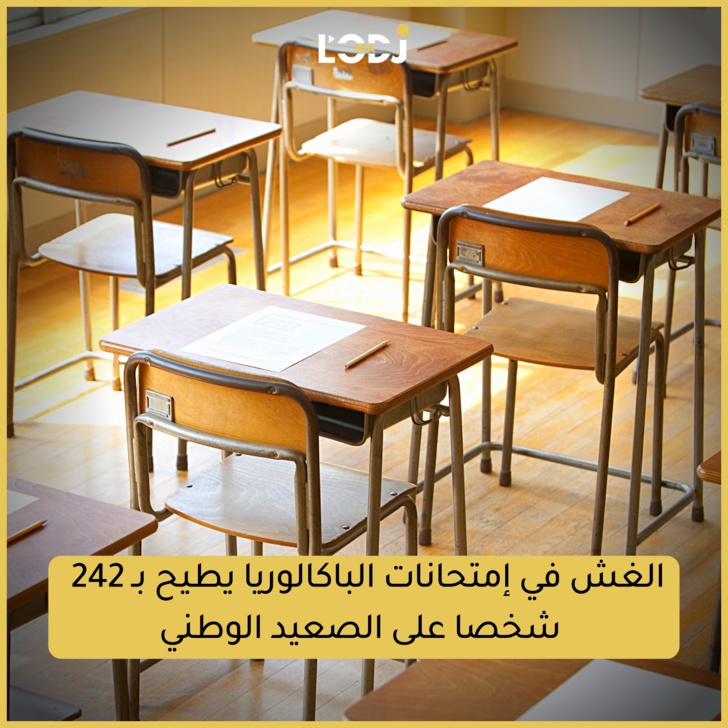 الغش في إمتحانات الباكالوريا يطيح ب242 شخصا على الصعيد الوطني 