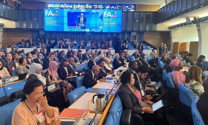 المغرب يشارك بروما في الدورة الـ 43 لمؤتمر منظمة الأغذية والزراعة المغرب يشارك بروما في الدورة الـ 43 لمؤتمر منظمة الأغذية والزراعة