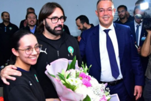 لقجع يستقبل لبؤات الأطلس بعد مشاركتهن المتميزة بمونديال السيدات لقجع يستقبل لبؤات الأطلس بعد مشاركتهن المتميزة بمونديال السيدات