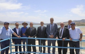 نزار بركة يقوم بزيارة ميدانية لعدد من المشاريع الطرقية والمائية بإقليم العرائش نزار بركة يقوم بزيارة ميدانية لعدد من المشاريع الطرقية والمائية بإقليم العرائش