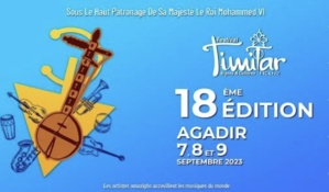 الدورة الـ18 لـ”مهرجان تيميتار، علامات وثقافات” من 7 إلى 9 شتنبر الدورة الـ18 لـ”مهرجان تيميتار، علامات وثقافات” من 7 إلى 9 شتنبر