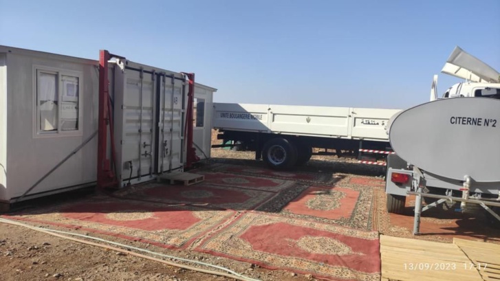 المديرة العامة للأمن الوطني توفد مخبزتين متنقلتين إلى هذه المناطق المديرة العامة للأمن الوطني توفد مخبزتين متنقلتين إلى هذه المناطق