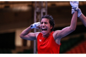 الملاكمتان برطال ومتقي تتأهلان إلى أولمبياد باريس الملاكمتان برطال ومتقي تتأهلان إلى أولمبياد باريس