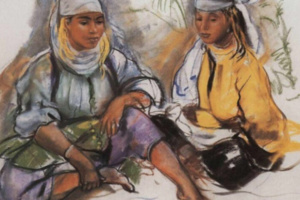 لوحة نادرة للروسية زينايدا سيريبرياكوفا لوحة نادرة للروسية زينايدا سيريبرياكوفا