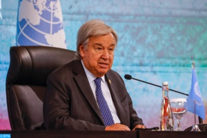 الأمين العام للأمم المتحدة يذكر مجددا بسياسة اليد الممدودة لجلالة الملك تجاه الجزائر الأمين العام للأمم المتحدة يذكر مجددا بسياسة اليد الممدودة لجلالة الملك تجاه الجزائر