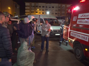 سلطات إنزكان تنتشل أشخاصا بدون مأوى من صقيع الشارع سلطات إنزكان تنتشل أشخاصا بدون مأوى من صقيع الشارع