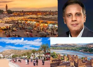 النشاط السياحي بالمغرب سنة 2023 : توقع توافد اكثر من 14 مليون و 230 الف وافد و تسجيل قرابة 28 مليون ليلة سياحية و 105 مليار درهم. *الزوبير بوحوت*