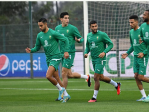 بالفيديو: «أسود الأطلس» يواصلون استعداداتهم قبل السفر إلى الكوت ديفوار بالفيديو: «أسود الأطلس» يواصلون استعداداتهم قبل السفر إلى الكوت ديفوار