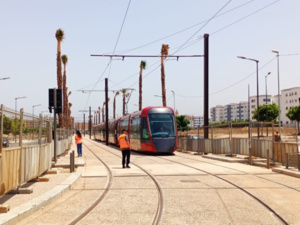 انتهاء أشغال الخط الرابع لطرامواي الدار البيضاء انتهاء أشغال الخط الرابع لطرامواي الدار البيضاء