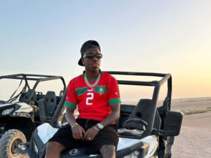 فينيسيوس بقميص حكيمي في مراكش فينيسيوس بقميص حكيمي في مراكش