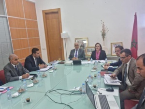 عواطف حيار تترأس أشغال اللجنة الجهوية للقيادة لتتبع برنامج جسر عواطف حيار تترأس أشغال اللجنة الجهوية للقيادة لتتبع برنامج جسر