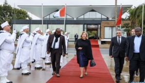 السيدة الأولى للكوت ديفوار تغادر المملكة في ختام زيارة عمل السيدة الأولى للكوت ديفوار تغادر المملكة في ختام زيارة عمل