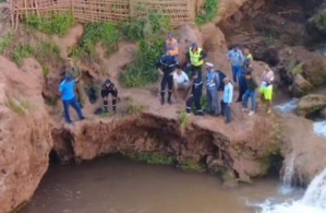 4 حوادث غرق  وانتشال جثة تلميذ بشلالات اوزود 4 حوادث غرق  وانتشال جثة تلميذ بشلالات اوزود