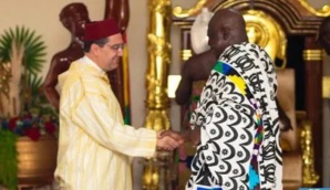 بوريطة يمثل صاحب الجلالة الملك محمد السادس في حفل تخليد الذكرى الـ 25 لعهد عاهل مملكة الأشانتي بوريطة يمثل صاحب الجلالة الملك محمد السادس في حفل تخليد الذكرى الـ 25 لعهد عاهل مملكة الأشانتي