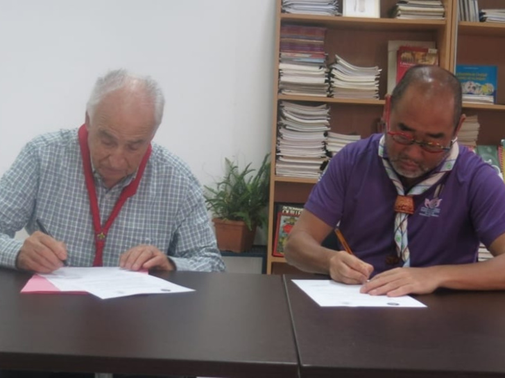 منظمة الكشاف المغربي تؤكد تعزيز شراكتها مع جمعية مرشدات وكشافة فرنسا (E.E.D.F) منظمة الكشاف المغربي تؤكد تعزيز شراكتها مع جمعية مرشدات وكشافة فرنسا (E.E.D.F)