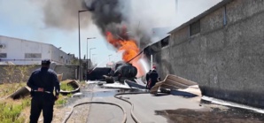 برشيد: اندلاع حريق مهول بوحدة صناعية متخصصة في صناعة المناديل الورقية  برشيد: اندلاع حريق مهول بوحدة صناعية متخصصة في صناعة المناديل الورقية