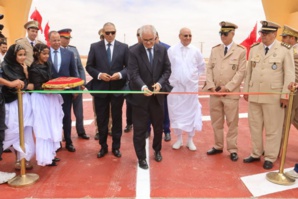 العيون:  وزير التجهيز والماء، نزار بركة يعطي  انطلاقة أشغال بناء أكبر جسر طرقي بالمغرب بكلفة 1.38 مليار درهم