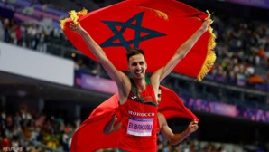 العداء العالمي البقالي يهدي المغرب أول ميدالية ذهبية في أولمبياد باريس العداء العالمي البقالي يهدي المغرب أول ميدالية ذهبية في أولمبياد باريس