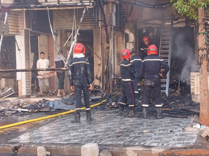 "مراكش تحترق تحت تأثير عقل مضطرب" "مراكش تحترق تحت تأثير عقل مضطرب"