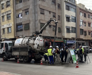 الدار البيضاء تطلق عملية تنقية كبرى على مستوى شبكة التطهير السائل استعدادا لموسم الأمطار الدار البيضاء تطلق عملية تنقية كبرى على مستوى شبكة التطهير السائل استعدادا لموسم الأمطار