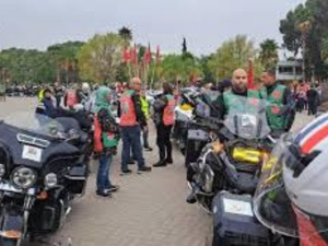 طواف المسيرة الخضراء للدراجات النارية يحظى بحفاوة الاستقبال في الأردن طواف المسيرة الخضراء للدراجات النارية يحظى بحفاوة الاستقبال في الأردن