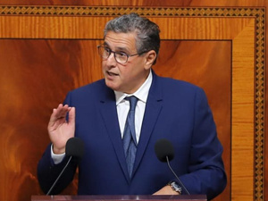 أخنوش : الصادرات الصناعية تتضاعف وبلغت 377 مليار درهم في 2023 أخنوش : الصادرات الصناعية تتضاعف وبلغت 377 مليار درهم في 2023