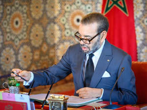 صاحب الجلالة الملك محمد السادس يترأس بالقصر الملكي بالرباط مجلسا وزاريا. صاحب الجلالة الملك محمد السادس يترأس بالقصر الملكي بالرباط مجلسا وزاريا.