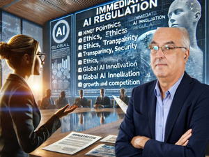 في حوار مع عدنان بنشقرون : هل من الحكمة أن ينظم المغرب قانونيًا الذكاء الاصطناعي أم أن التريث هو الخيار الأنسب؟ في حوار مع عدنان بنشقرون : هل من الحكمة أن ينظم المغرب قانونيًا الذكاء الاصطناعي أم أن التريث هو الخيار الأنسب؟