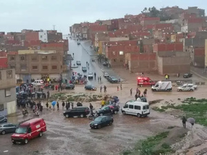 الحزن يخيم على مدينة بركان بعد العثور على جثة الطفلة التي جرفتها السيول الحزن يخيم على مدينة بركان بعد العثور على جثة الطفلة التي جرفتها السيول