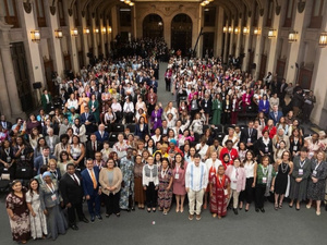 وفد برلماني يستعرض جهود تعزيز المناصفة في المؤتمر العالمي للنساء البرلمانيات وفد برلماني يستعرض جهود تعزيز المناصفة في المؤتمر العالمي للنساء البرلمانيات