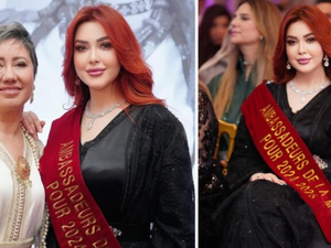 خولة بن عمران تتوج سفيرة للقفطان المغربي خولة بن عمران تتوج سفيرة للقفطان المغربي