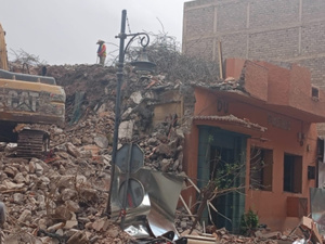 ٍهدم فندق "الباشا" العتيق في مراكش يثير موجة غضب واستياء بسبب الخروقات ومخاطر السلامة ٍهدم فندق "الباشا" العتيق في مراكش يثير موجة غضب واستياء بسبب الخروقات ومخاطر السلامة