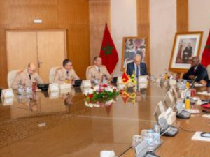 المغرب ورواندا يعززان التعاون العسكري المغرب ورواندا يعززان التعاون العسكري