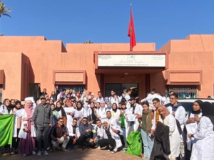 اعتصام مفتوح لخريجي معاهد التمريض بمراكش بسبب غموض مسطرة التوظيف اعتصام مفتوح لخريجي معاهد التمريض بمراكش بسبب غموض مسطرة التوظيف