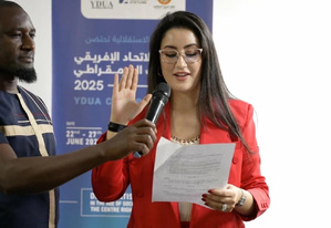 ​مروة الأنصاري: صوت مغربي على رأس اتحاد الشباب الديمقراطيين فإفريقيا