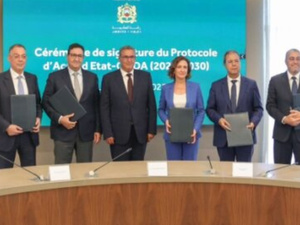 المغرب يوقع بروتوكول اتفاق لتطوير المطارات: استثمارات بقيمة 38 مليار درهم لتعزيز البنية التحتية والنقل الجوي المغرب يوقع بروتوكول اتفاق لتطوير المطارات: استثمارات بقيمة 38 مليار درهم لتعزيز البنية التحتية والنقل الجوي