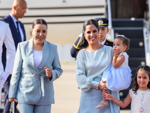 صاحبة السمو الملكي الأميرة للا أسماء ترافق السيدة الأولى لجمهورية السلفادور في زيارة رسمية رفيعة