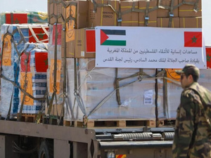 مفتي القدس يشيد بالمساعدة الإنسانية المغربية ويؤكد: مبادرة جلالة الملك تخفف من معاناة غزة وتعكس التضامن الصادق مفتي القدس يشيد بالمساعدة الإنسانية المغربية ويؤكد: مبادرة جلالة الملك تخفف من معاناة غزة وتعكس التضامن الصادق