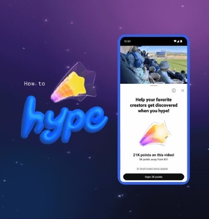 ​يوتيوب كتعمّم خاصّية «Hype» باش تعاون لصغار ديال الكرياتورز