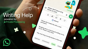 ​واتساب تطلق Writing Help: ذكاء اصطناعي كيعاونك تصيغ الميساج بالنبرة اللي بغيتي