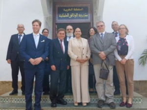 بعثتان هنغارية ونمساوية في زيارة رسمية إلى مديرية الوثائق الملكية لتعزيز التعاون في مجال الأرشفة