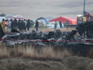 مقتل 20 عسكرياً تركياً في تحطم طائرة شحن عسكرية في جورجيا مقتل 20 عسكرياً تركياً في تحطم طائرة شحن عسكرية في جورجيا