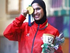 أمينة الدحاوي تمنح المغرب ذهبية التايكواندو بألعاب التضامن الإسلامي أمينة الدحاوي تمنح المغرب ذهبية التايكواندو بألعاب التضامن الإسلامي